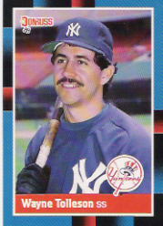 1988 Donruss Baseball Cards    154     Wayne Tolleson
